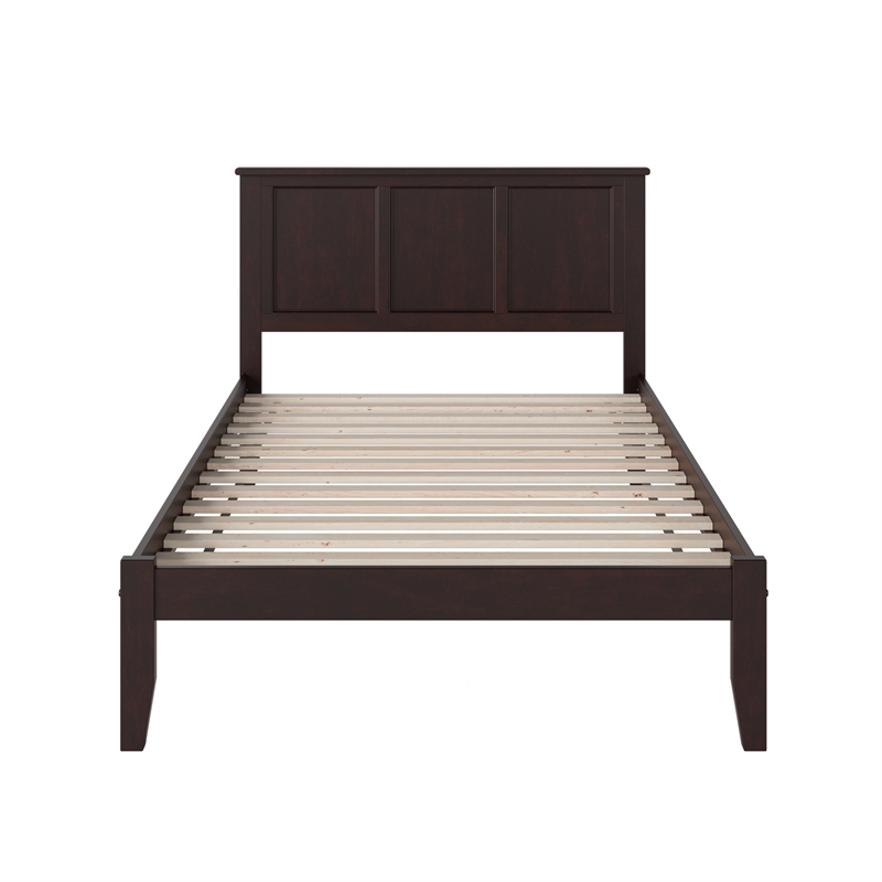 Madison Full Solid Wood Platform Bed in Espresso