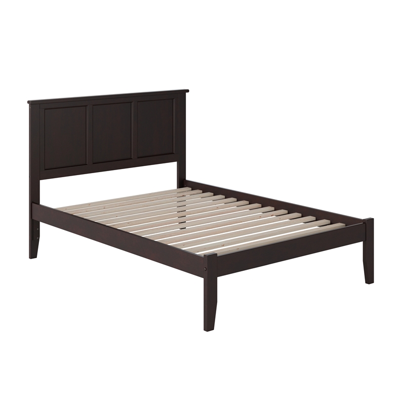 Madison Full Solid Wood Platform Bed in Espresso