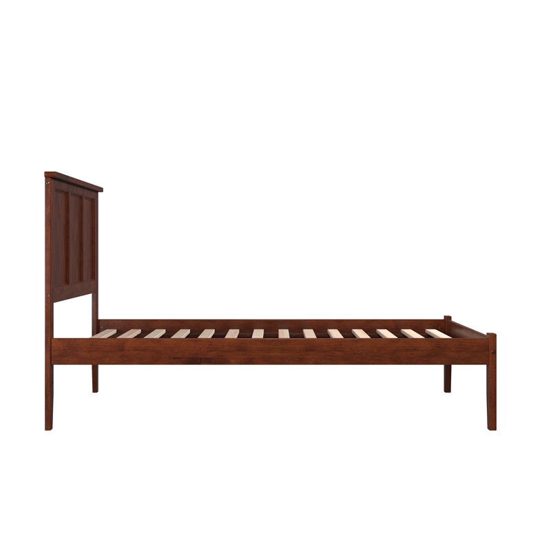 Madison Full Solid Wood Platform Bed in Walnut