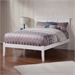 Madison King Solid Wood Platform Bed in White