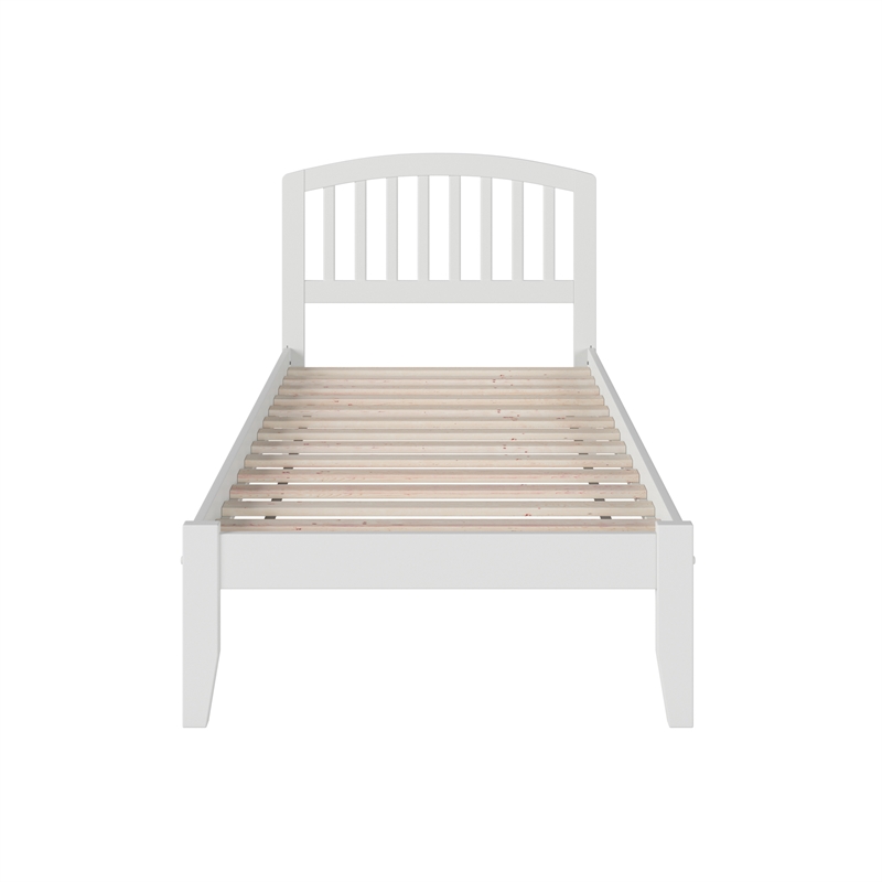 Richmond Twin XL Solid Wood Platform Bed in White