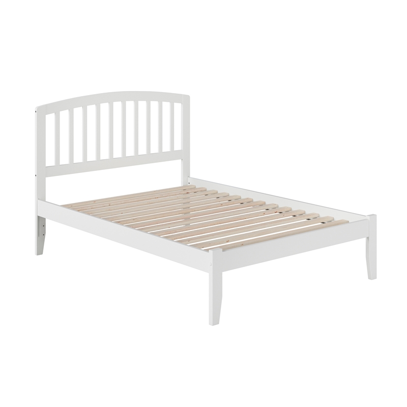 Richmond Full Solid Wood Platform Bed in White