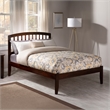 Richmond Full Solid Wood Platform Bed in Walnut