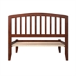 Richmond Full Solid Wood Platform Bed in Walnut