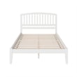 Richmond Queen Solid Wood Platform Bed in White