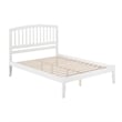 Richmond Queen Solid Wood Platform Bed in White