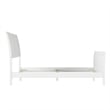AFI Portland Full Wood Foundation Bed Frame with Matching Footboard White
