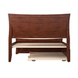 AFI Metro Solid Wood Full Bed and Footboard with Twin Trundle in Walnut