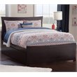 AFI Metro Solid Wood Queen Bed and Footboard with Storage Drawers in Espresso