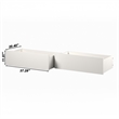 AFI Urban Twin Full Solid Wood Bed Drawers in White (Set of 2)