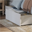 AFI Urban Twin Full Solid Wood Bed Drawers in White (Set of 2)
