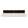 AFI Urban Solid Wood Mid-Century Twin Size Trundle in Espresso