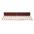 AFI Urban Solid Wood Mid-Century Twin Size Trundle in Walnut