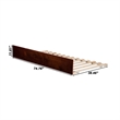 AFI Urban Solid Wood Mid-Century Twin Size Trundle in Walnut