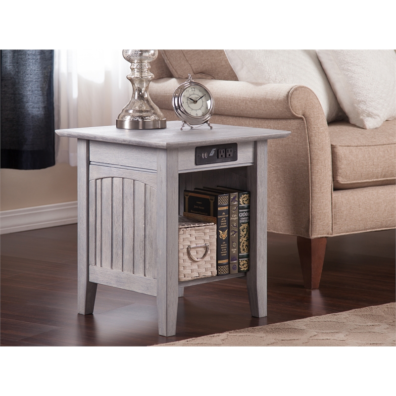 Atlantic furniture nantucket chair side table hot sale