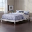 Orlando Full Solid Wood Foundation Bed in White