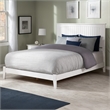 Nantucket Queen Solid Wood Foundation Bed in White