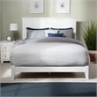 Nantucket Queen Solid Wood Foundation Bed in White