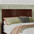 Madison Queen Solid Wood Foundation Bed in Walnut