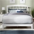 Richmond Full Solid Wood Foundation Bed in White