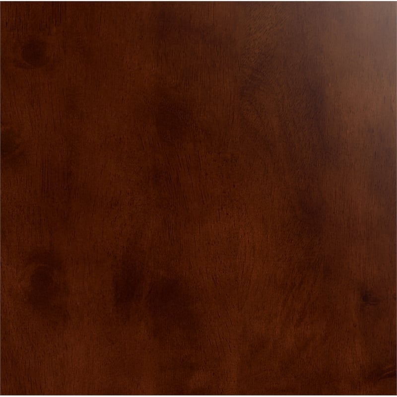 Portland Queen Solid Wood Foundation Bed in Walnut