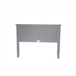 Nantucket Full Wood Panel Headboard in Grey