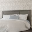Madison King Solid Wood Panel Headboard in Grey