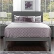 Nantucket King Solid Wood Platform Bed in Grey