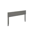 Orlando King Modern Wood Panel Headboard in Grey