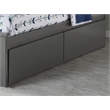 AFI Urban Solid Wood Twin or Full Bed Drawer in Gray (Set of 2)