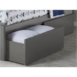 AFI Urban Solid Wood Twin or Full Bed Drawer in Gray (Set of 2)