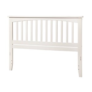 afi mission king headboard in white