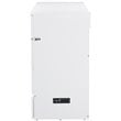 Deerfield Queen Solid Wood Modern Murphy Bed Chest with Mattress in White
