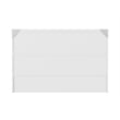 AFI Southampton Queen Solid Wood Murphy Bed Chest in White with USB Charger