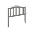 Richmond Full Wood Headboard in Grey
