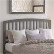 Richmond Queen Wood Headboard in Grey