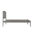 Richmond Full Solid Wood Platform Bed in Grey