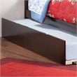 AFI Urban Solid Wood Mid-Century Full Size Trundle in Espresso