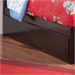 AFI Urban Solid Wood Mid-Century Full Size Trundle in Espresso