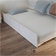 AFI Urban Full Size Solid Wood Mid-Century Modern Trundle in White