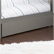 AFI Urban Full Size Solid Wood Mid-Century Modern Trundle in Gray
