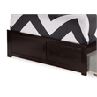 AFI Nantucket Full Solid Wood Bed with Full Trundle in Espresso