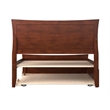 AFI Metro Solid Wood Full Bed and Footboard with Full Trundle in Walnut
