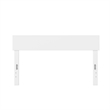 AFI Boston Solid Wood Full Size Contemporary Headboard in White