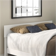 AFI Boston Solid Wood Queen Size Modern Style Headboard in White