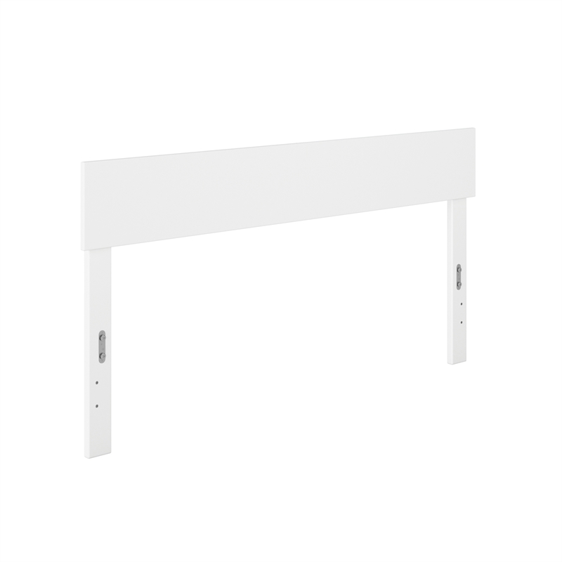 AFI Boston Solid Wood Queen Size Modern Style Headboard in White