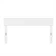 AFI Boston Solid Wood Queen Size Modern Style Headboard in White