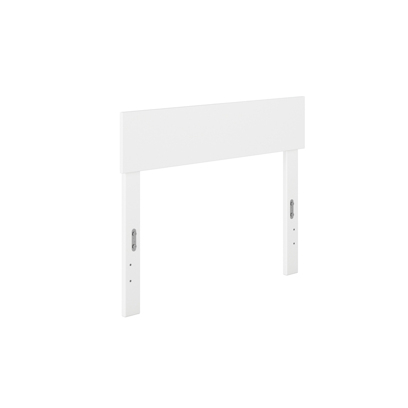 AFI Boston Solid Wood Twin Size Modern Headboard in White