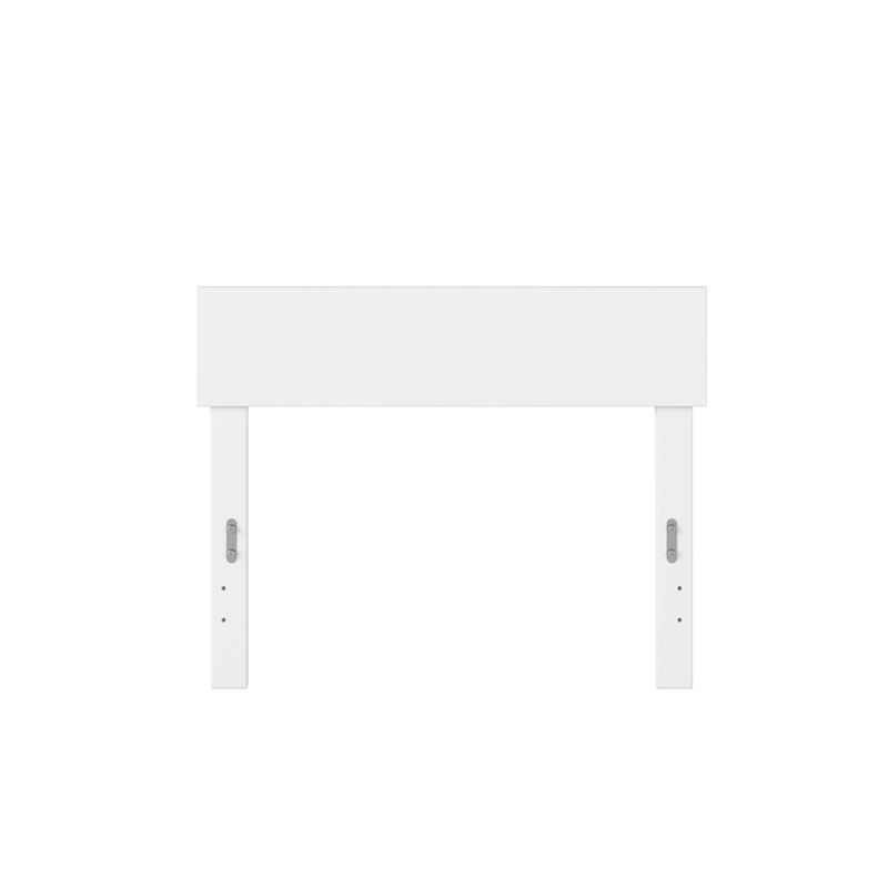 AFI Boston Solid Wood Twin Size Modern Headboard in White