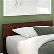 AFI Boston Solid Wood Modern Twin Size Headboard in Walnut Brown